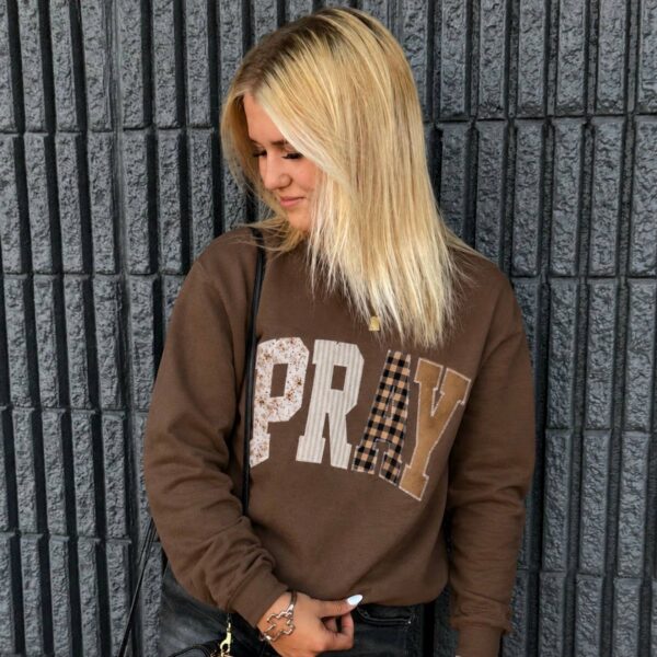 The Original Pray Christian Faith Sweatshirt